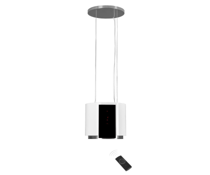 Okap kuchenny VDB LAMP Glass White